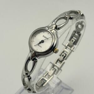 Rumours Silver Tone Stainless Steel Women’s Quartz Watch Working New Battery